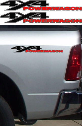 Kit de décalcomanies latérales en vinyle pour caisse 4x4 Power Wagon pour Dodge Ram