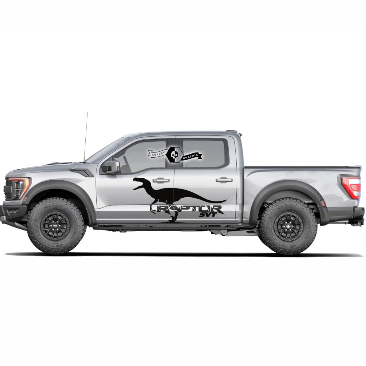 Ford F-150 Raptor SVT Logo 2022 Portes latérales Splash Splash Graphics Side Decal Stickers