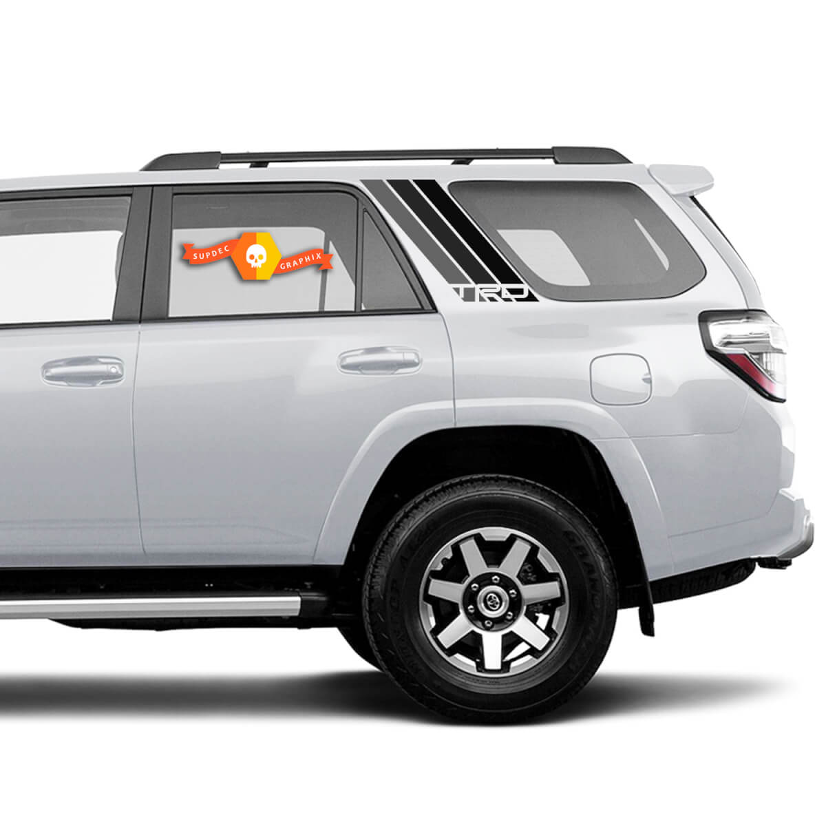 Paire de 4Runner TRD Stripes Side Vinyl Decs Stickers pour Toyota 4Runner