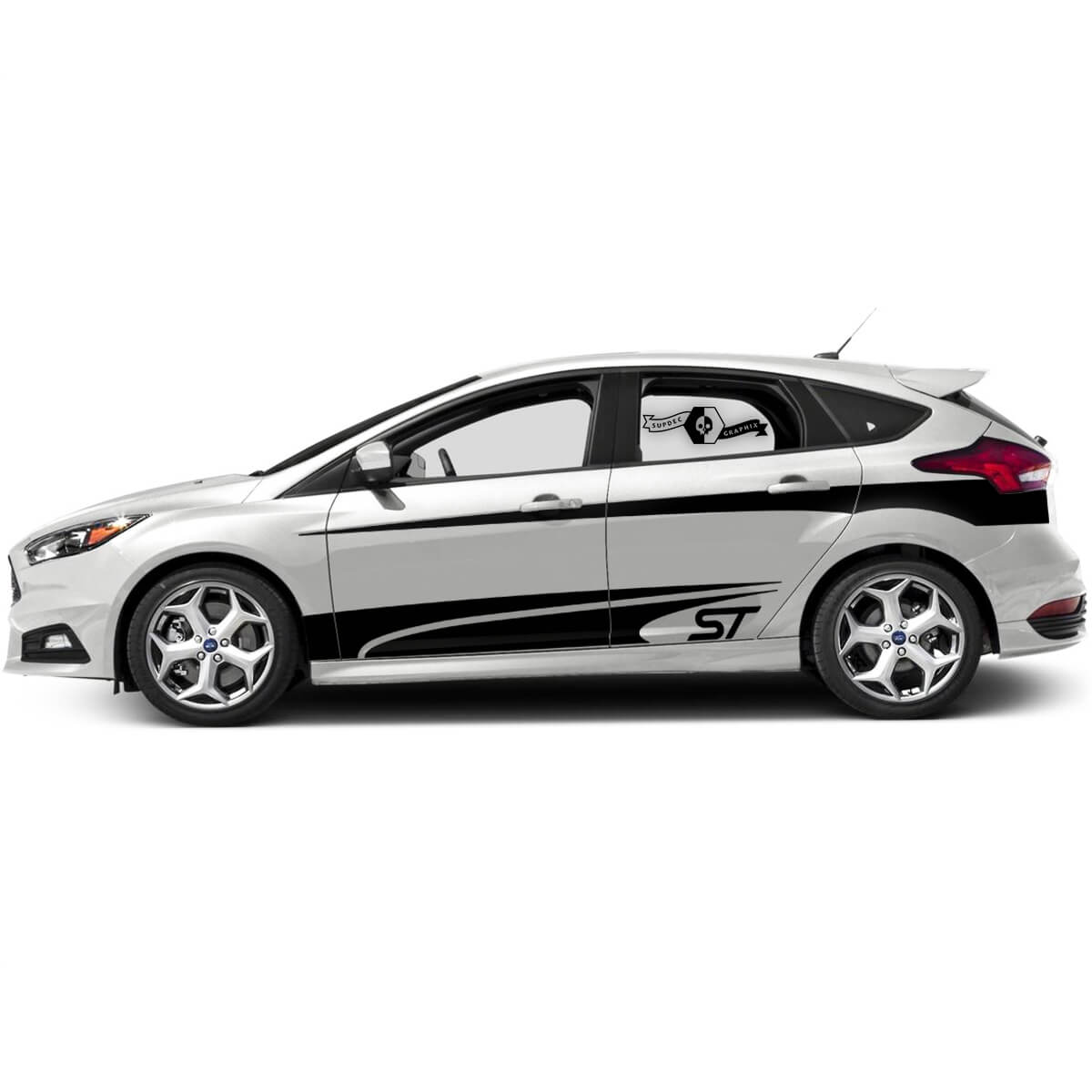 Paire Ford Focus ST 2017 - 2022 DOORS LIGNE LIGNE ROCKER рANE