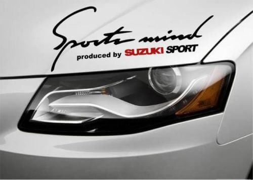 Esprit Sport Produit par Suzuki Sport Ensemble d'autocollants en vinyle pour Suzuki SX4 XL7 Vitara