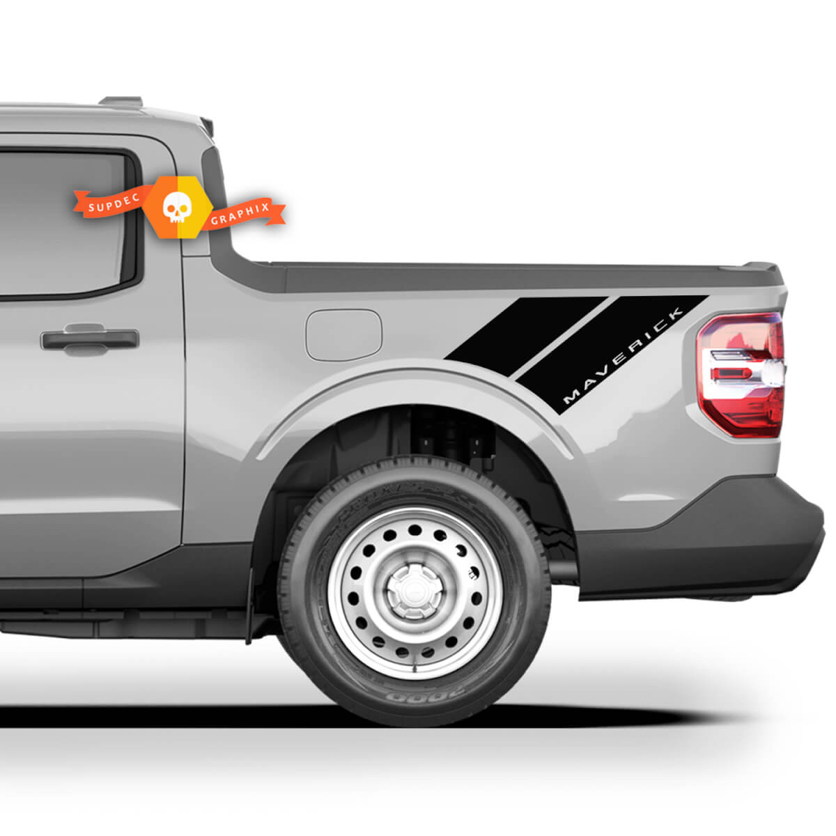 Paire FORD MAVERICK 2022 FX4 Graphics Stickers Stickers Bed Side Stickers Maverick Stickers Truck Bed Side
