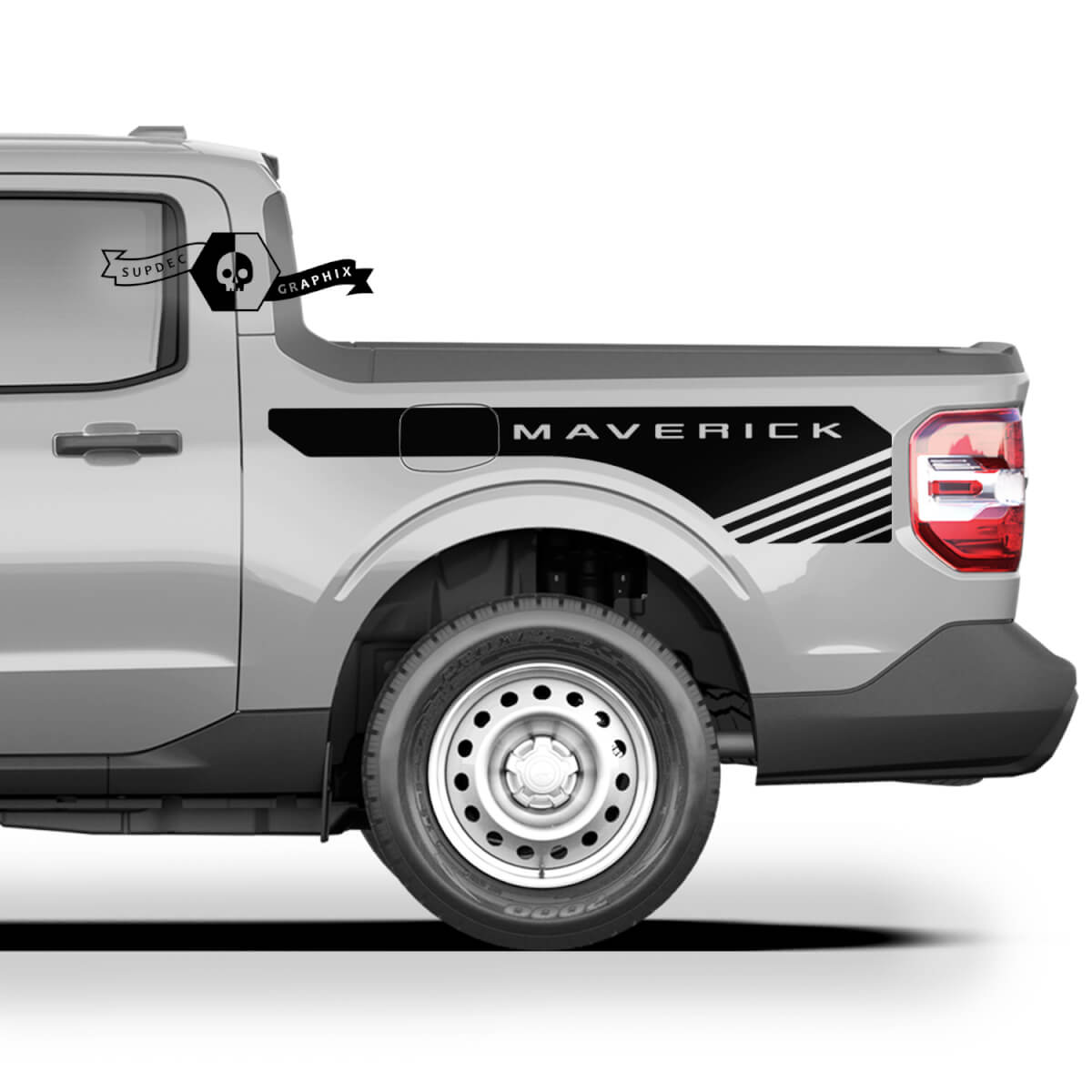 Paire de décalcomanies graphiques Ford Maverick 2022 FX4
