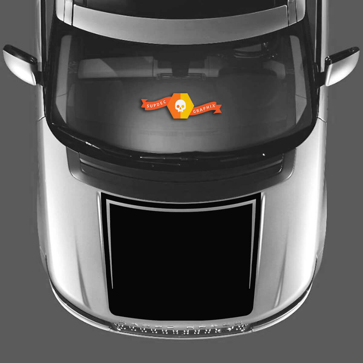 Autocollants de capot kit graphique en vinyle pour RANGE ROVER Vogue L405 2013 2017
