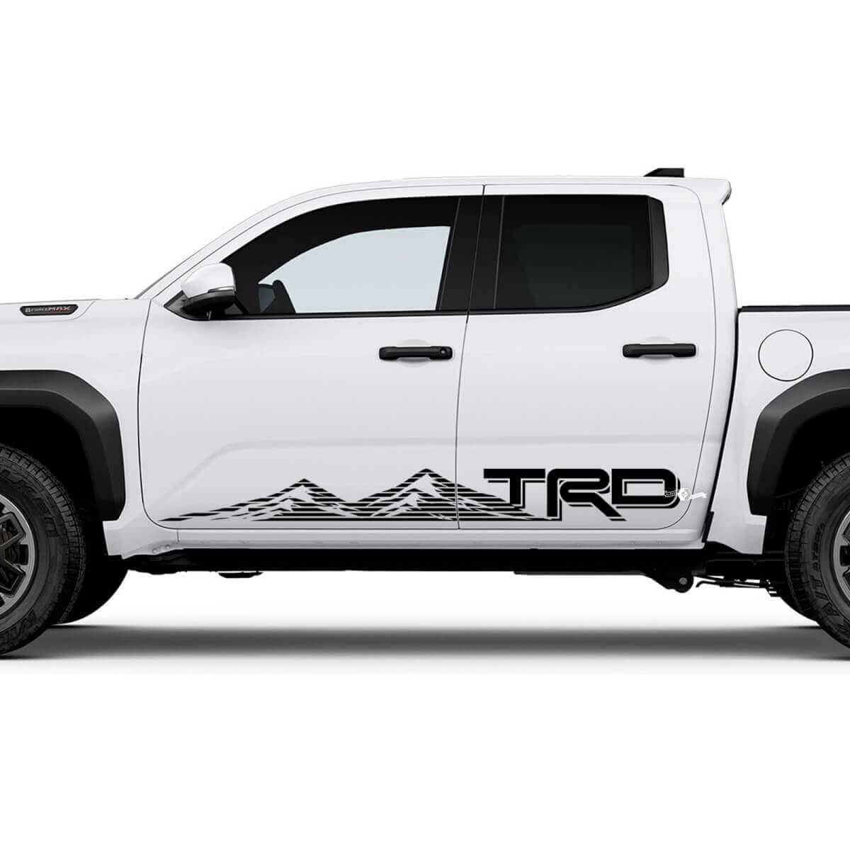 TRD Mountains Side Rocker Panneer Stickers Stickers for Toyota Tacoma
