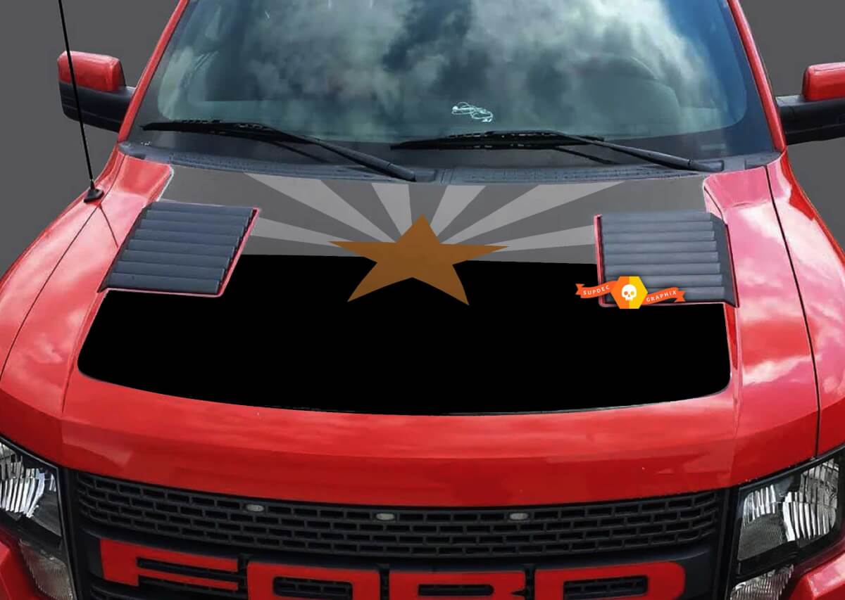 Decal graphique en vinyle de Hood Vinyl Raptor Gen 1 Ford Raptor (2010-2014)