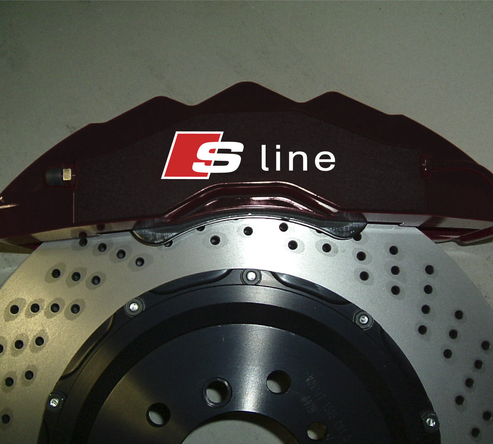 6 x autocollants pour étrier de frein AUDI S-Line Premium TT RS S3 S