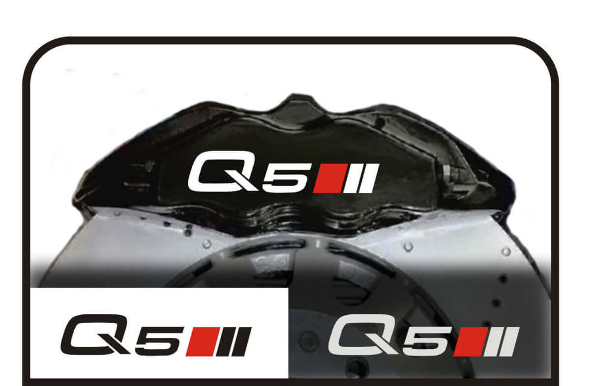 Autocollants en vinyle pour étriers de frein style sport Q5 pour Audi Q5