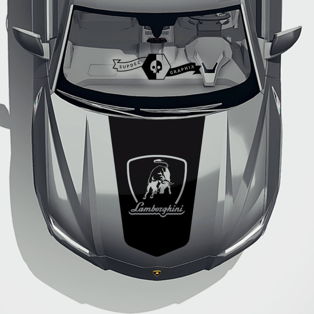 Lamborghini Urus 2021 2022 2023 capot vinyle autocollant graphique
