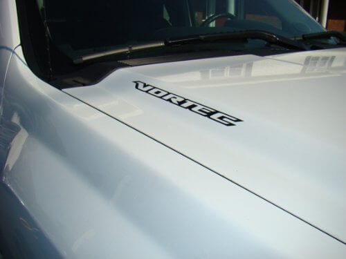 2 Autocollants d'autocollants de capot VORTEC pour Chevy Silverado GMC Sierra Avalanche