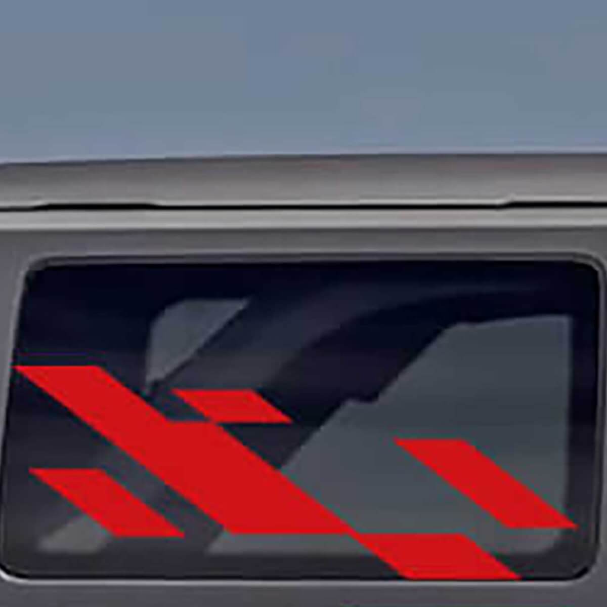 Kit autocollant vinyle pour fenêtre latérale arrière pour Ford Bronco
