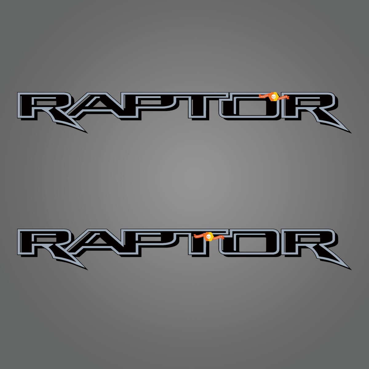 Gen 3 F-150 RAPTOR Side Bed Decal Sticker Vinyl Graphics Logo
