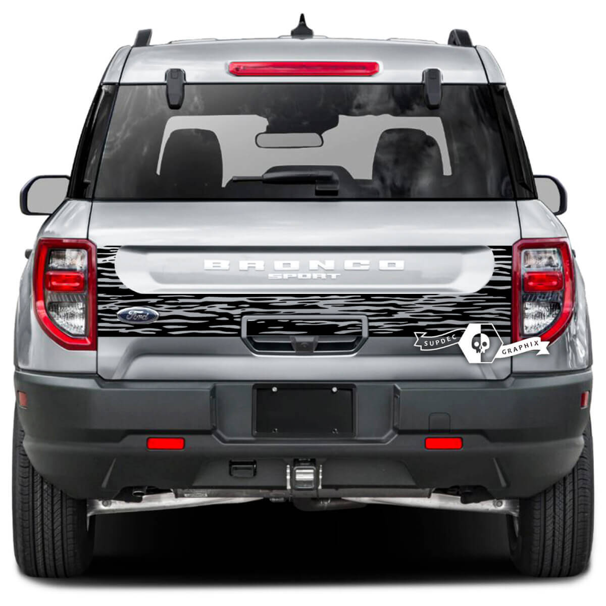 Ford Bronco Hayon Lit Dazzle Paint Splash Wrap Autocollants Autocollants
