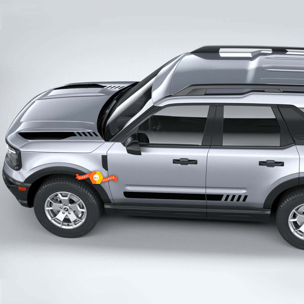 Kit de bandes sur capot et latérales 2 pour Musclecar horse Sport First Edition