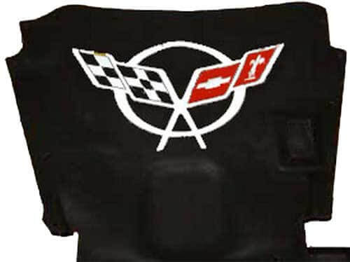 Autocollant en vinyle logo capot pour Chevrolet Corvette C5