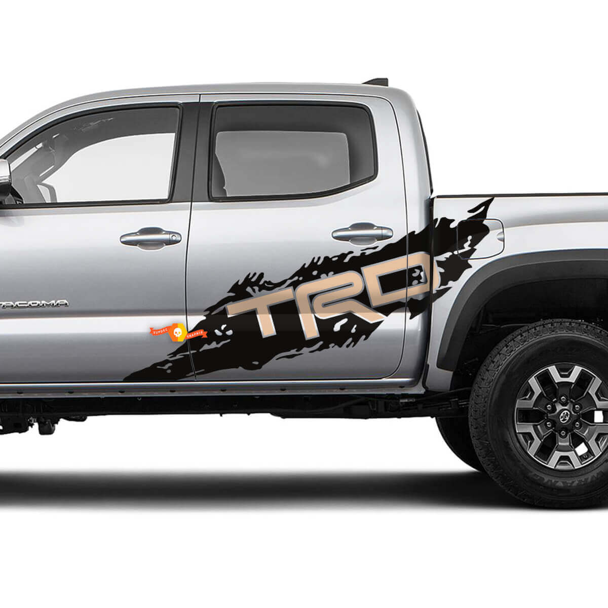 Toyota Tacoma TRD côté autocollant autocollant camion Wrap Splash - TRD SIDE

