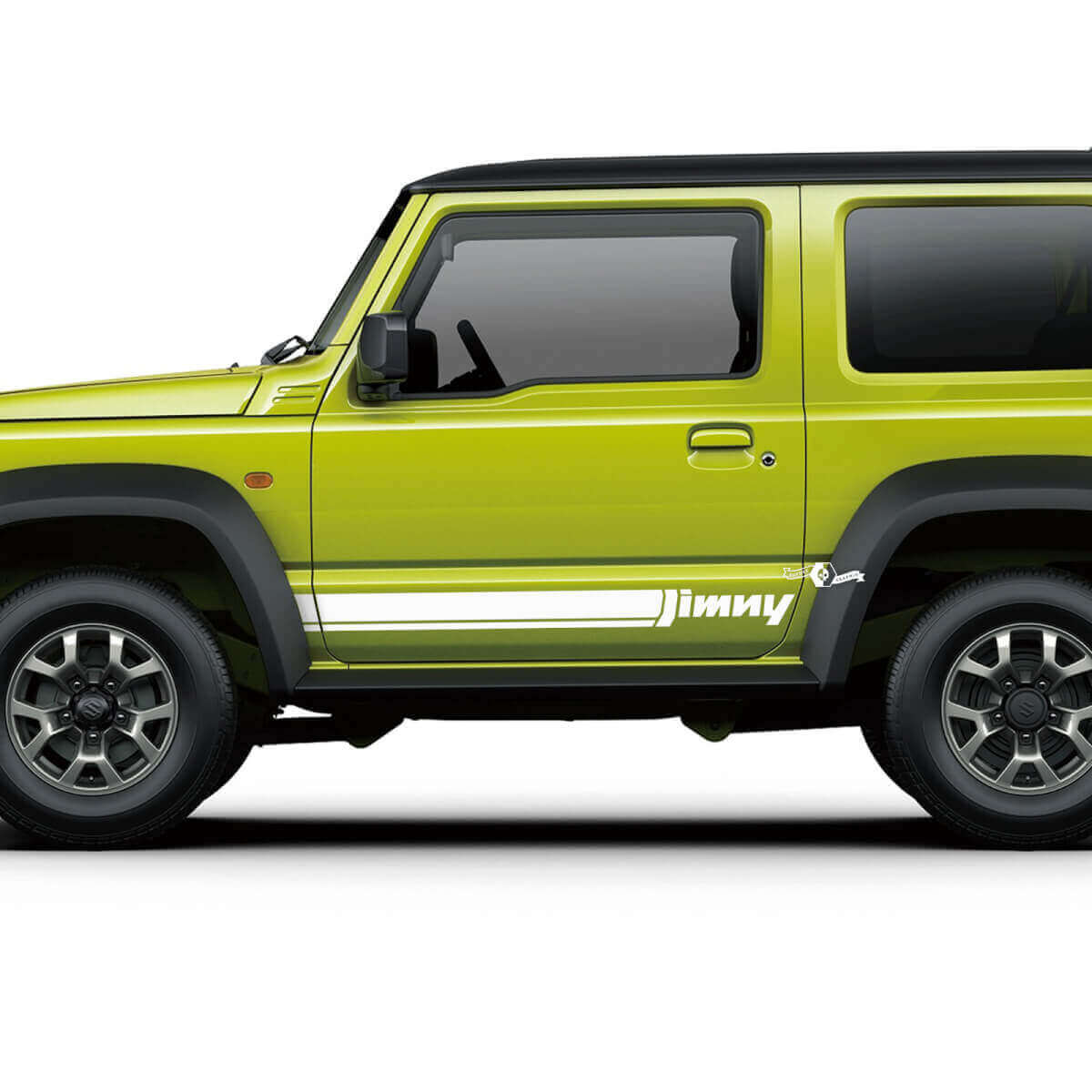 Autocollant bande latérale pour bas de caisse Lettrage pour Suzuki JIMNY