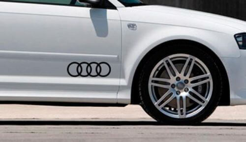 Autocollants Logo Audi Décalcomanies Tt A3 A4 A6 A8 S4 S5 Q3 Q5 Q7 S6 Rs4 Rs6 S Line#2