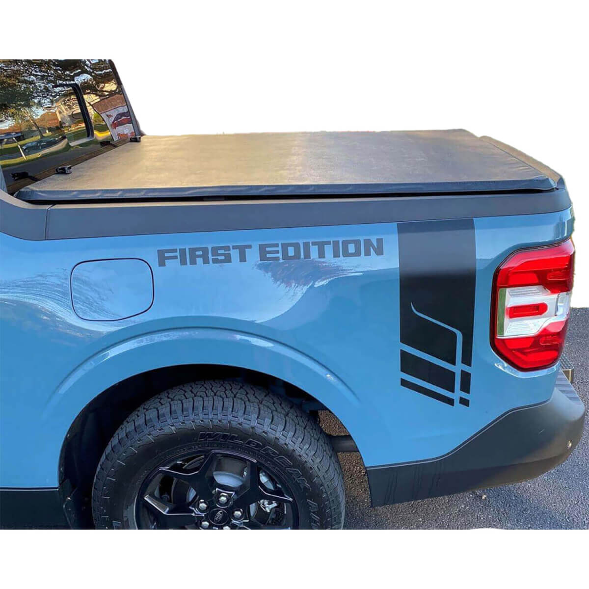 Décalcomanies latérales style arrière première édition pour Musclecar Maverick