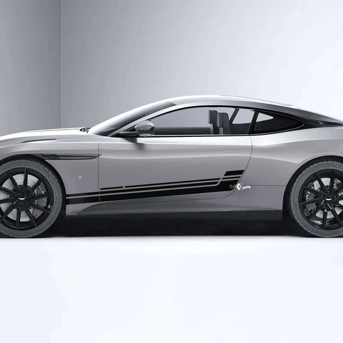 Autocollants Vinyle Bandes Portes Latérales 4 Pour Aston Martin DB11