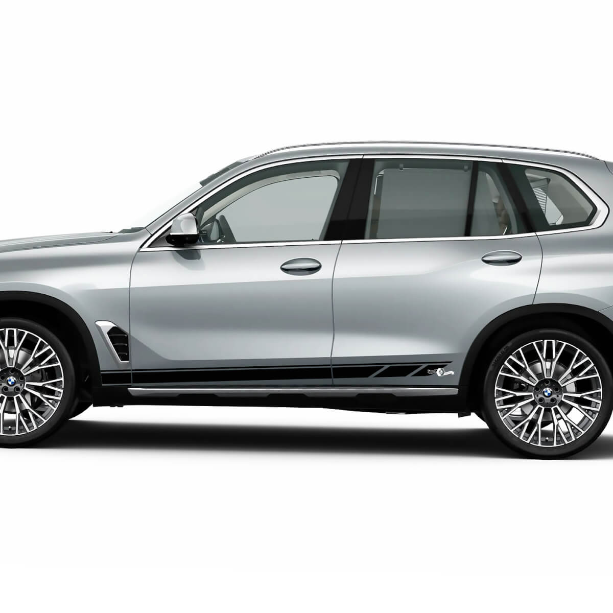 Kit d'autocollants à rayures latérales stroboscopiques pour BMW X5 G05 - Graphiques en vinyle personnalisés 2
