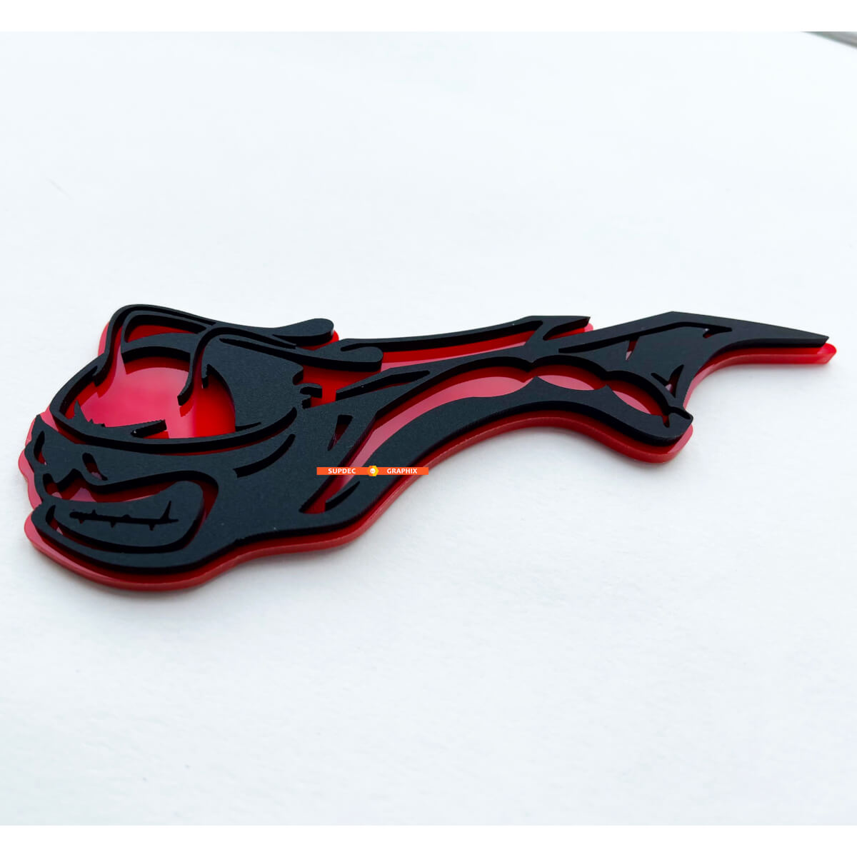 Badge 3D Scatpack Bee - Emblème Fender personnalisé pour Dodge Charger et Challenger
