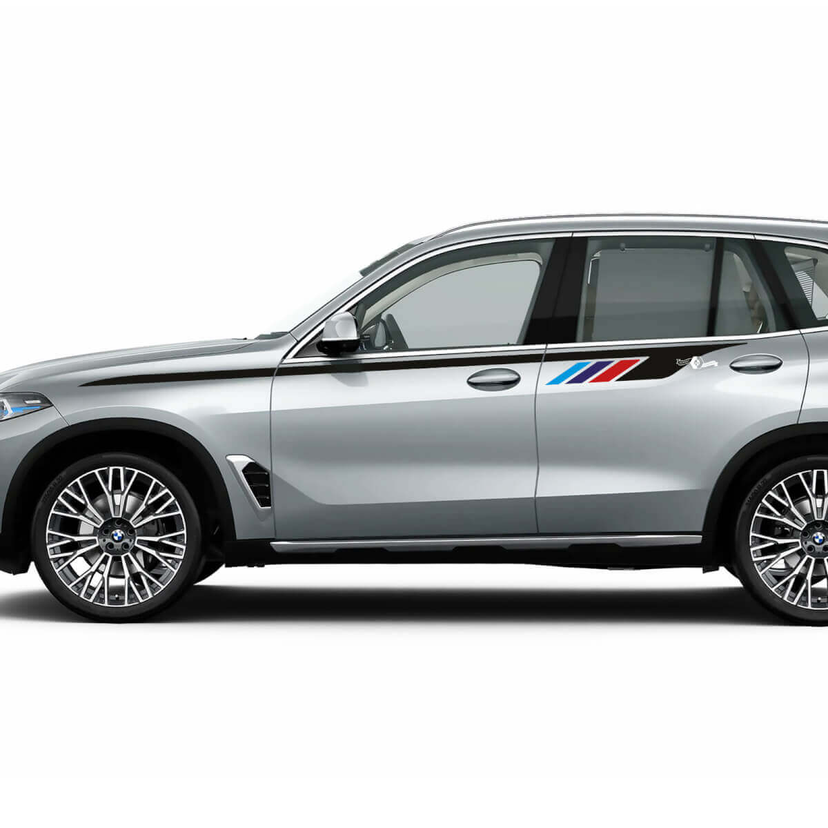 Kit de décalcomanies d'accent latéral M pour BMW X5 G05 - Autocollants en vinyle SupDec Graphix
