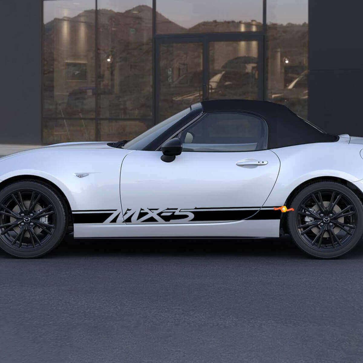 Autocollant Vinyle Bande Porte Latérale MX-5 Pour Mazda MX-5 Miata