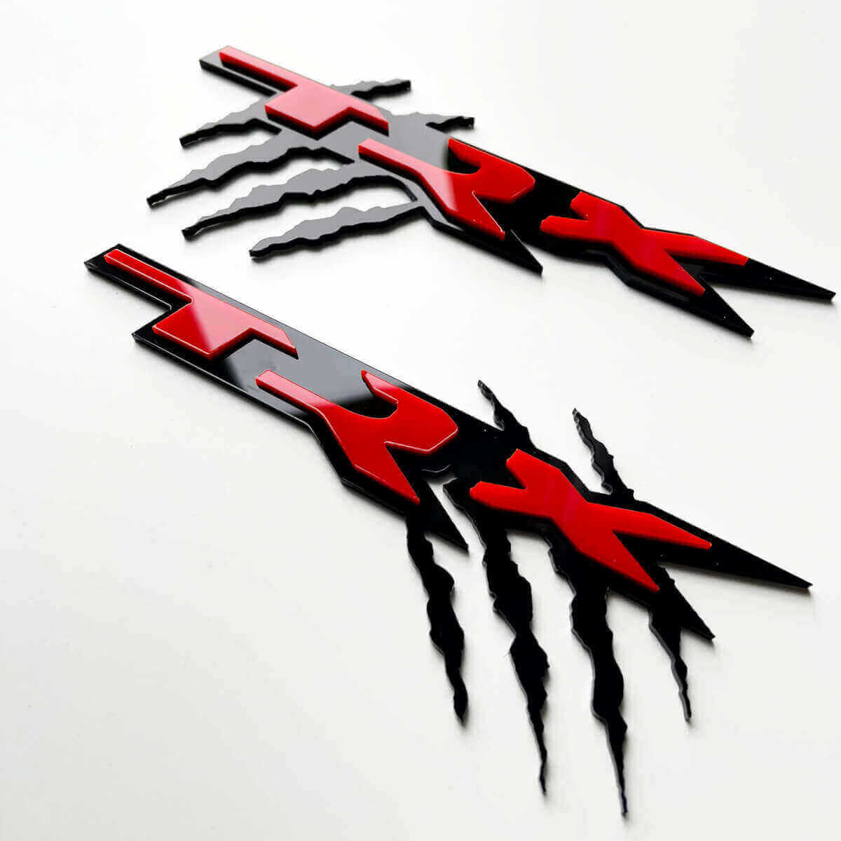 Badge 3D TRX Claw Marks - Emblème de badges d'aile personnalisé pour camions Dodge RAM 1500 TRX
