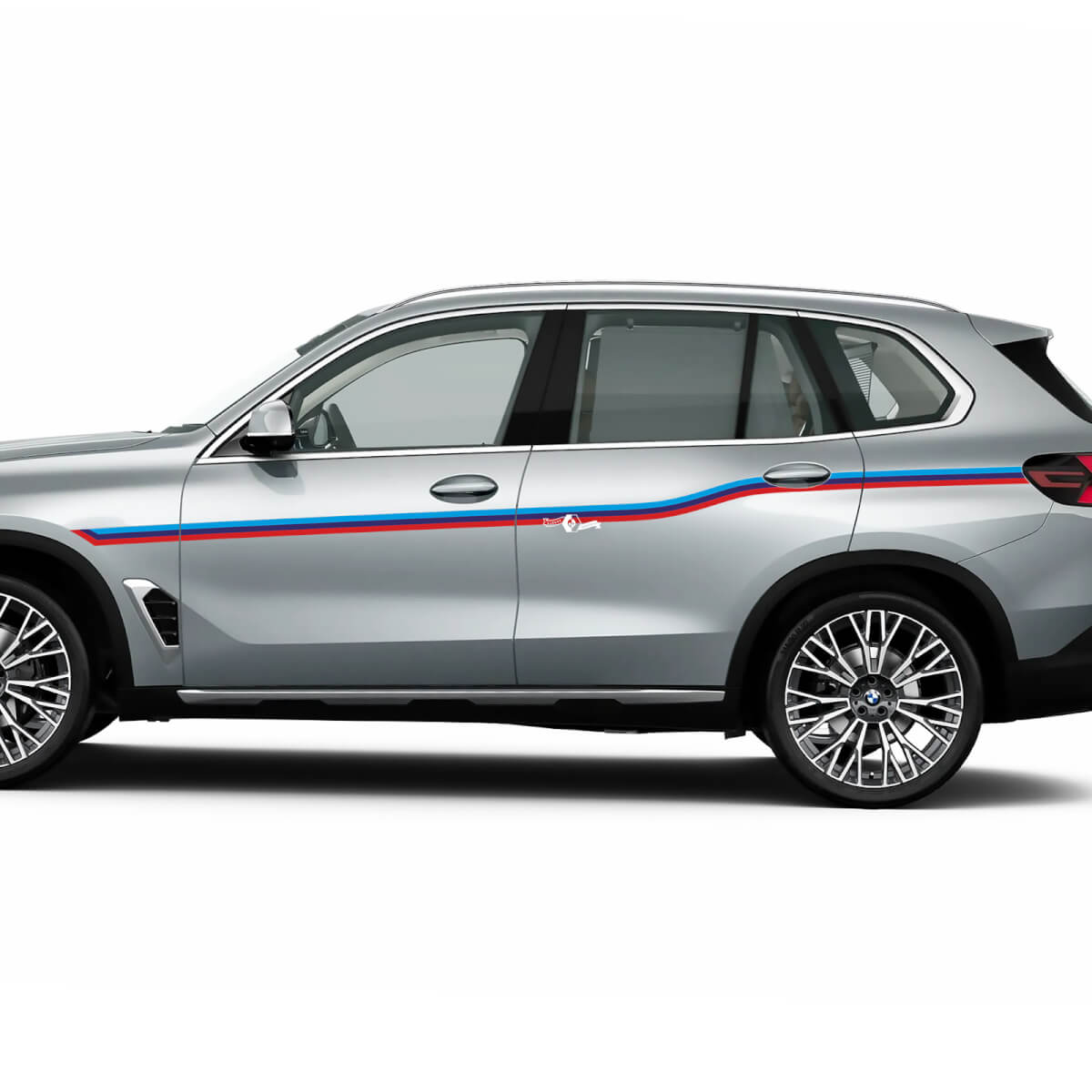 Kit d'autocollants à bande inférieure Accent Racing pour BMW X5 G05
