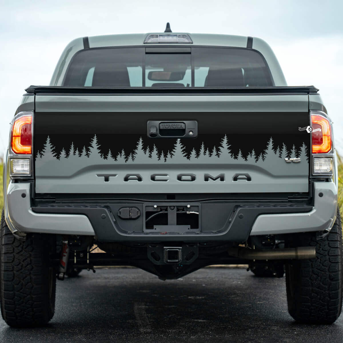 Toyota Tacoma Tailgate Wrap Decal Forrest Edition pour Tacoma Vinyl Sticker
