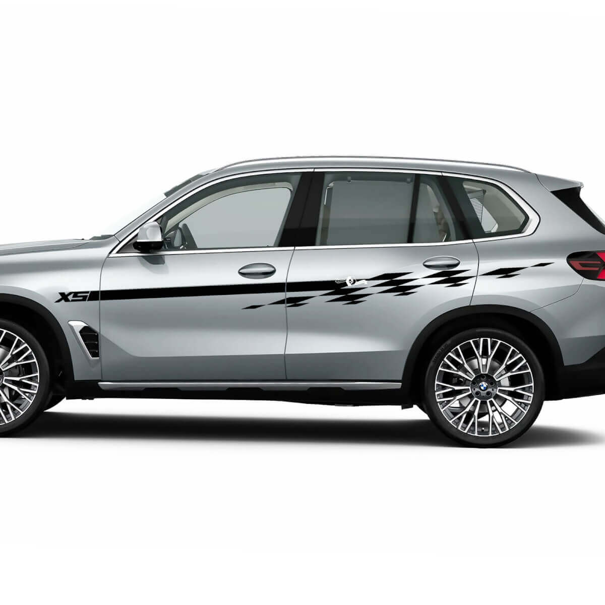 Kit de décalcomanies à rayures à damier Accent Racing pour BMW X5 G05
