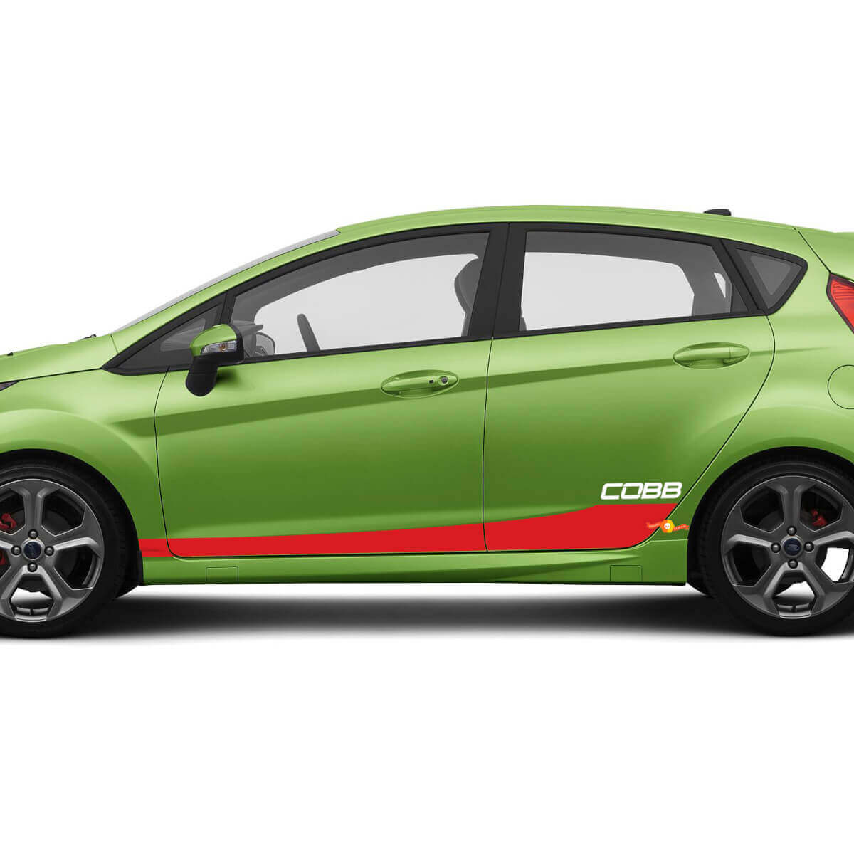 Autocollant Vinyle Latéral Bandes COBB Graphics pour Ford Fiesta
