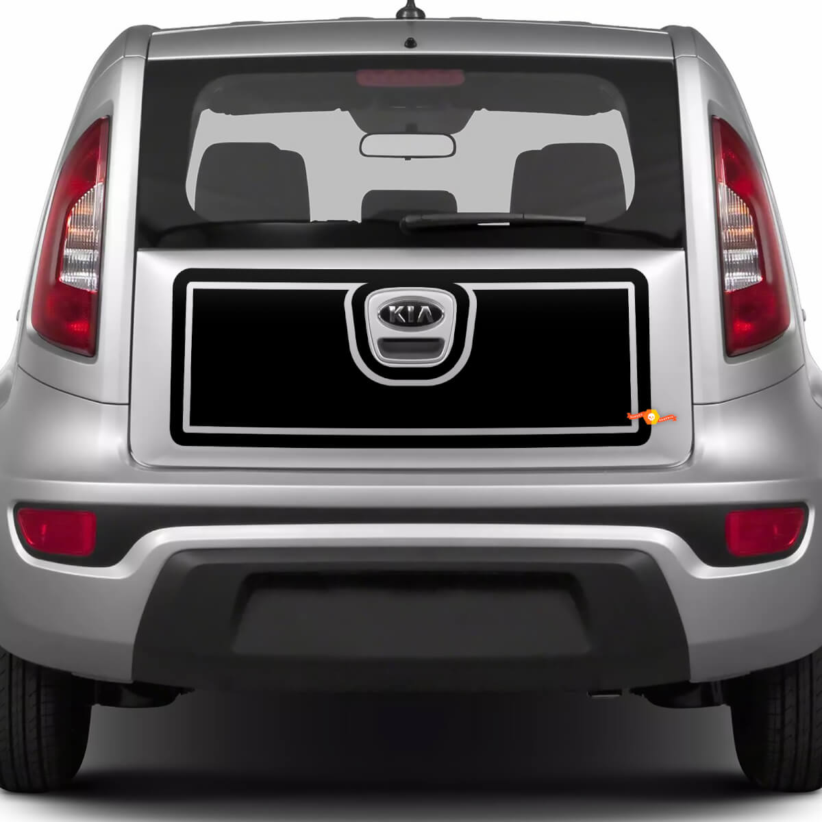 Autocollant en vinyle pour coffre arrière, pour Kia Soul 2
