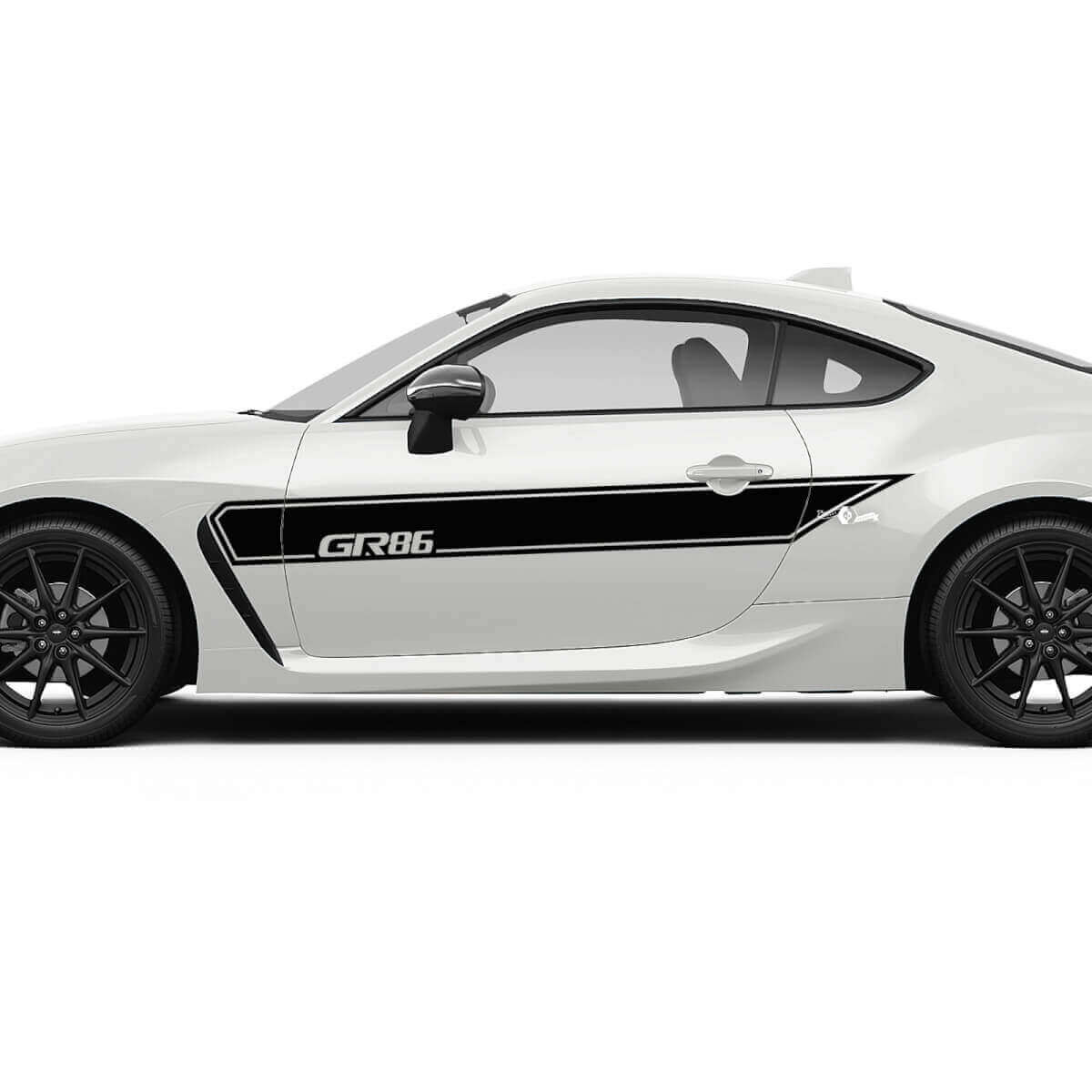 Portières Toyota GR86 Bandes d'Accentuation Latérales Autocollants Graphiques Décoratifs
