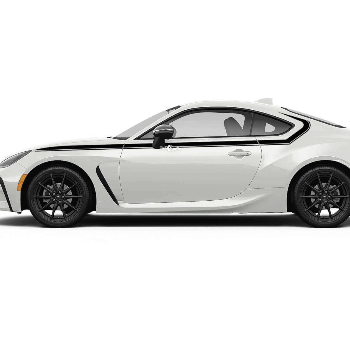 Portières Toyota GR86 Bandes latérales Accents de course Autocollants Graphiques Décalcomanies 2
