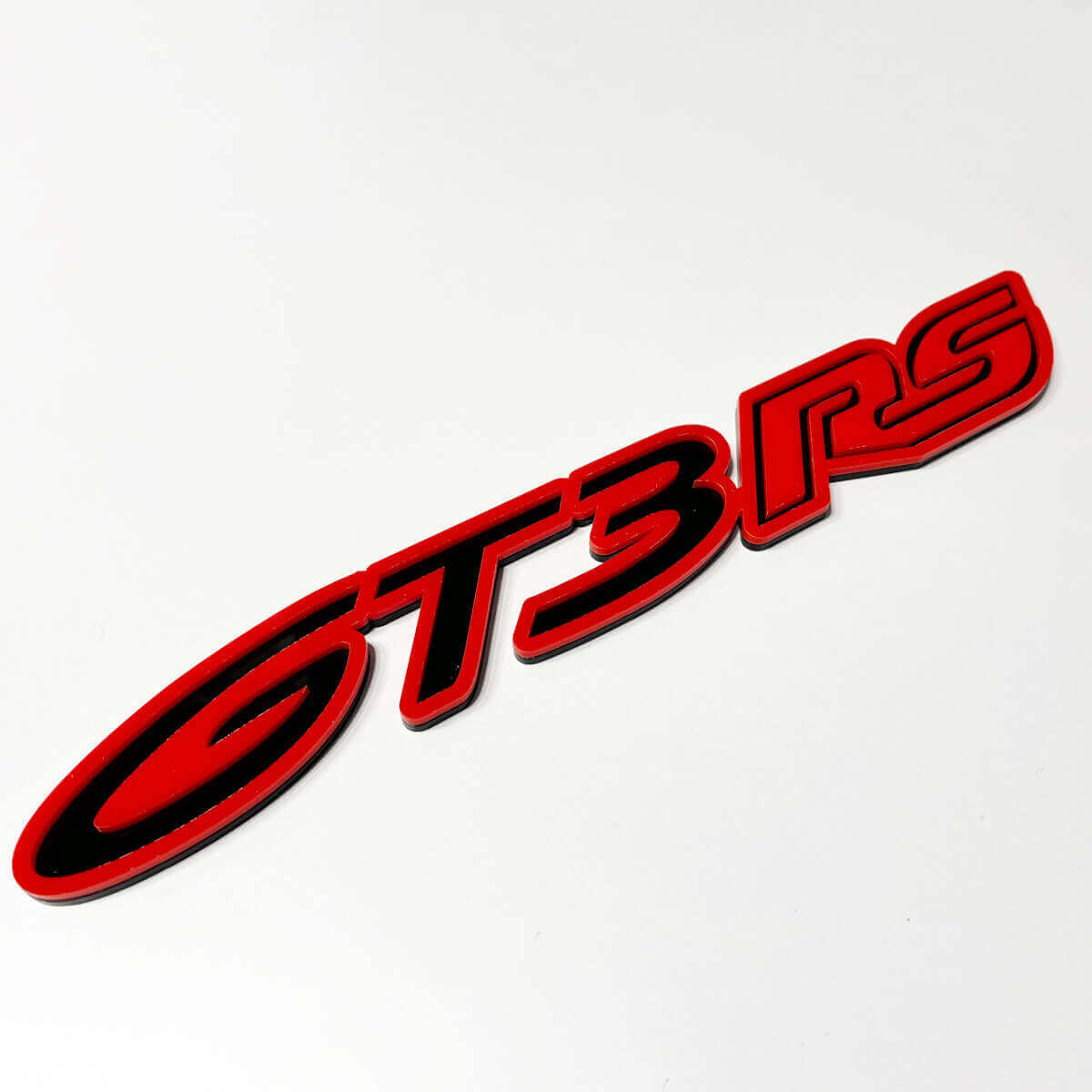 Badge 3D GT3 RS – Badges personnalisés pour ailes, hayon, calandre avant Emblème 2 pour Porsche GT3 RS