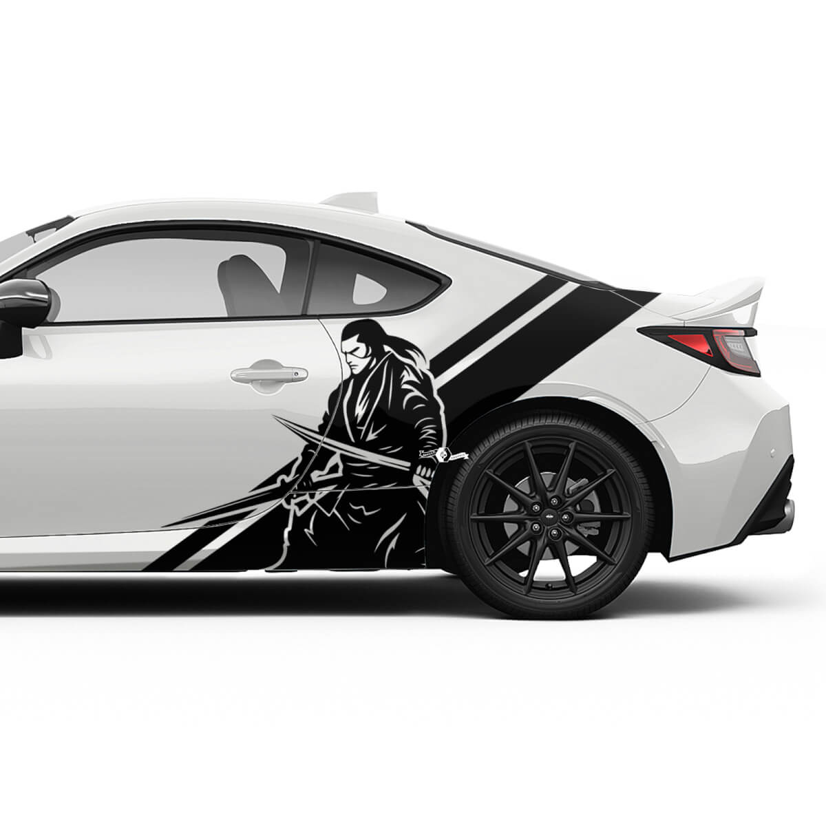 Autocollants graphiques à rayures latérales pour portes samouraï du japon, autocollants pour Toyota JR86 Supra
