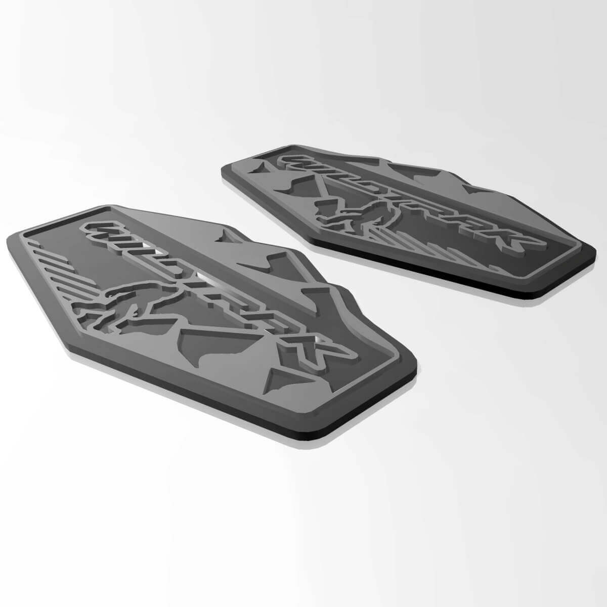 Bronco Wildtrak Bigfoot Yeti Sasquatch Badges d'aile Emblème de hayon Badge 3D
