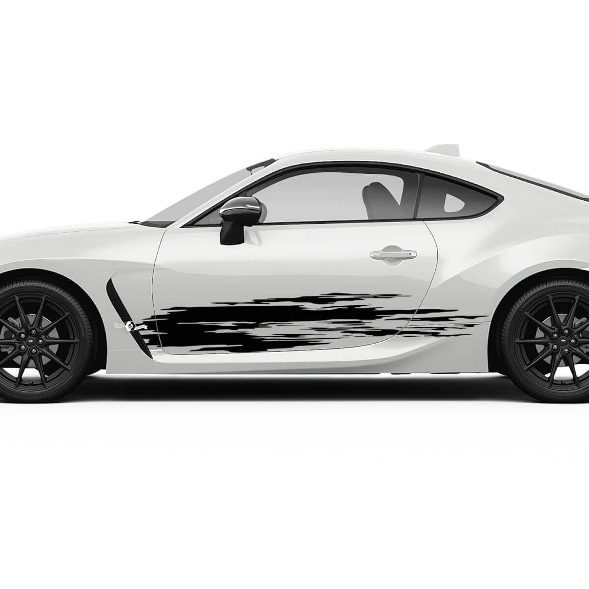 Autocollants graphiques pour portes latérales, autocollants graphiques pour Toyota JR86 Supra 2
