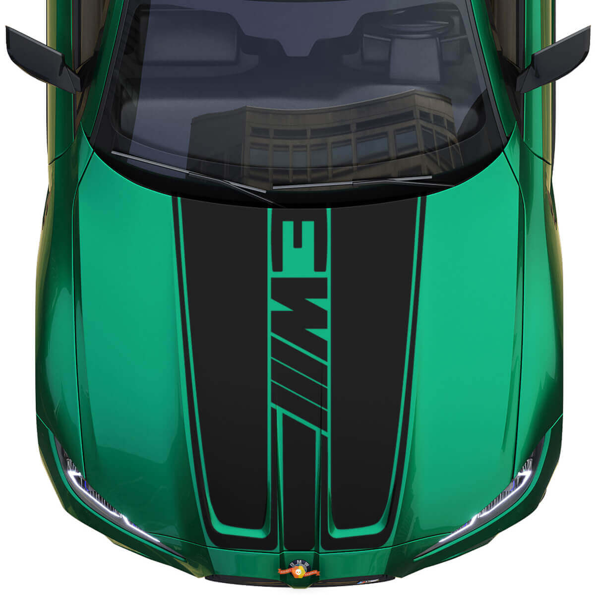 Capot BMW M4 M3 G80 G82 G83 Capot Performance M Logo Autocollant Vinyle
