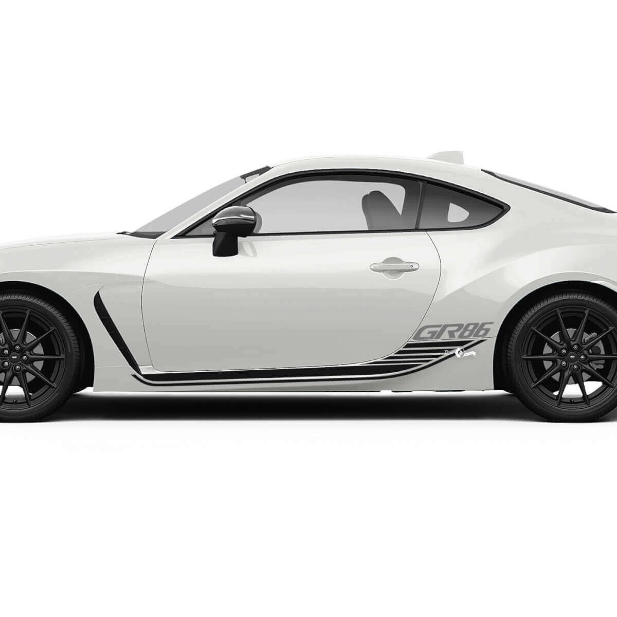 DOORS STRIPES SIDE STROBE Graphics décalants Autocollants pour Toyota JR86

