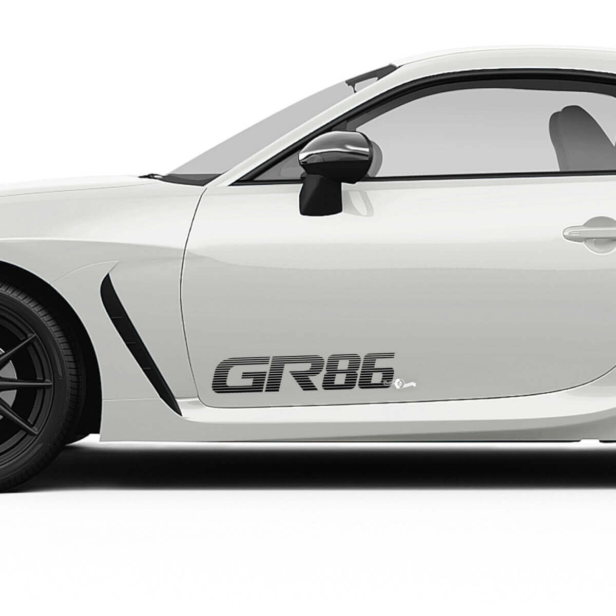 Doors Side stroBe Graphics décalants autocollants pour Toyota GR86
