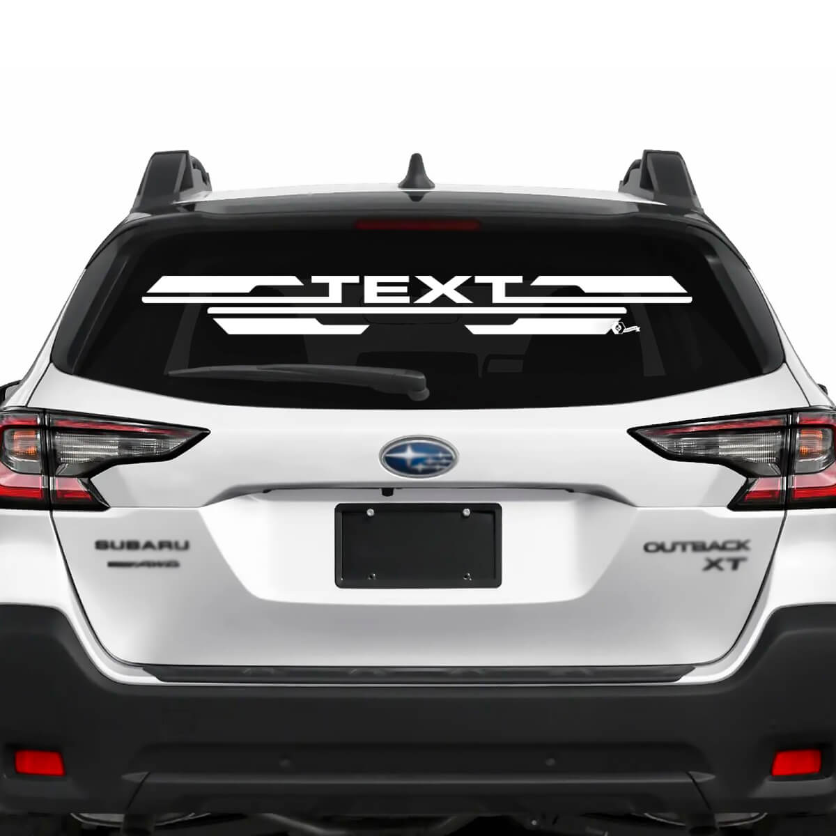 Suba Outback Ailes arrière Ailes en vinyle Sticker Decal Graphic
