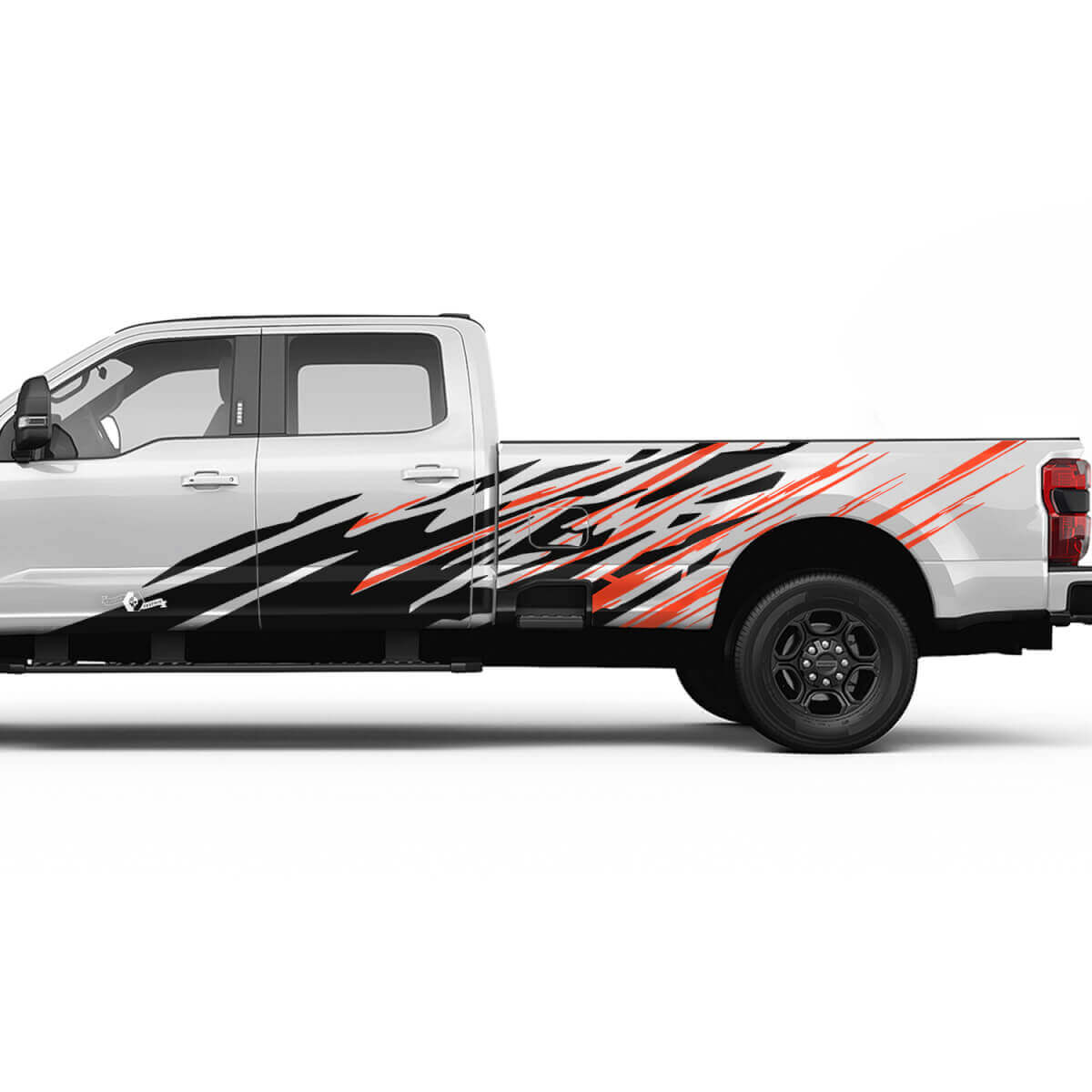 FORD F150 F250 F350 Kit décalque du grunge Splash - Autocollant en vinyle Set Graphiques latérales 2
