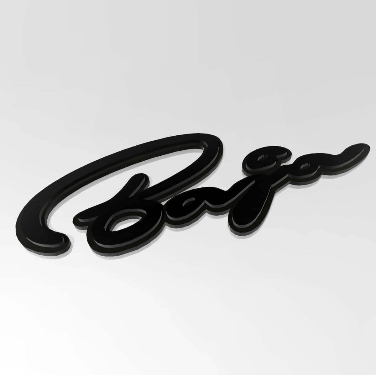 Badge 3D Shelby Baja Raptor - Emblem Fender personnalisé pour Ford Raptor
