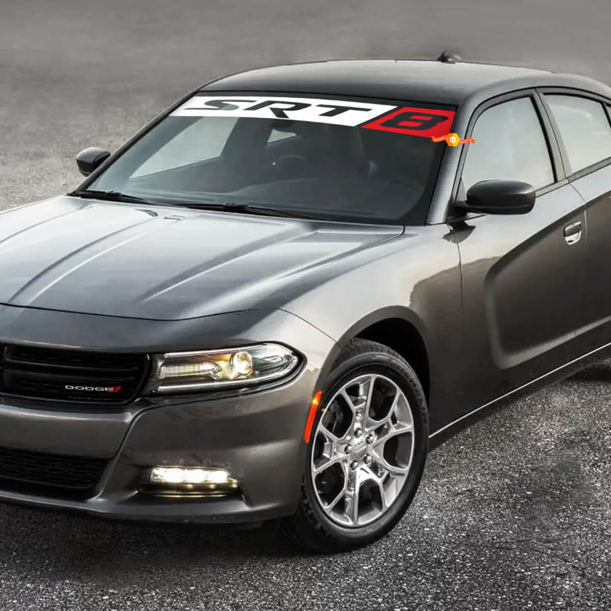 SRT 8 Hellcat Windsheld Body Decal Sticker for Dodge Charger SRT8 Daytona
