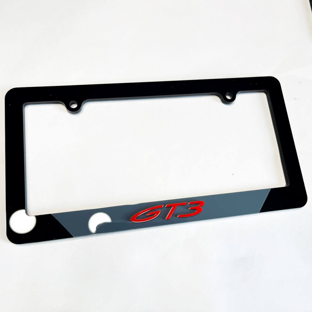 Porsche 911 GT3 Vehicle Liceding Licding Plate Covers Frames Decor
