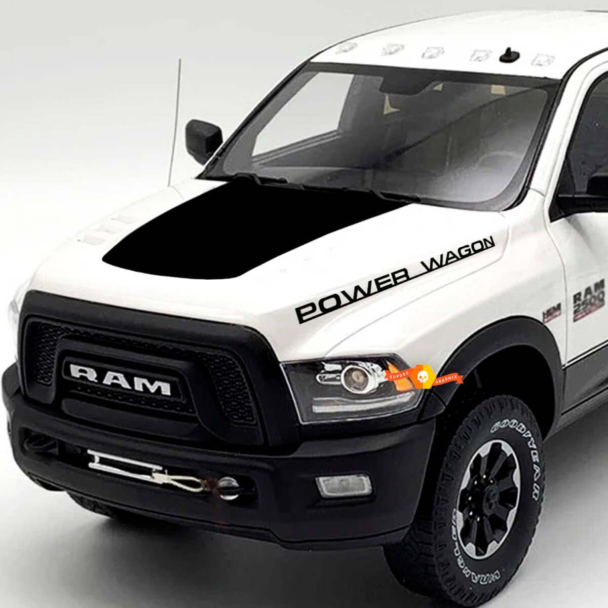 Kit complet pour Power Wagon Ram 2500 Énormes autocollants en vinyle de camion

