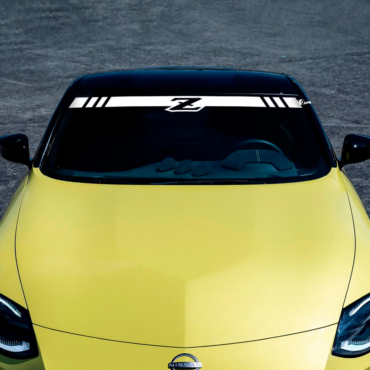 Écran d'autocollant de décalcomanies à bande Z pour Nissan Z Sport 2
